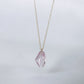 Pink Crystal Pendant Necklace